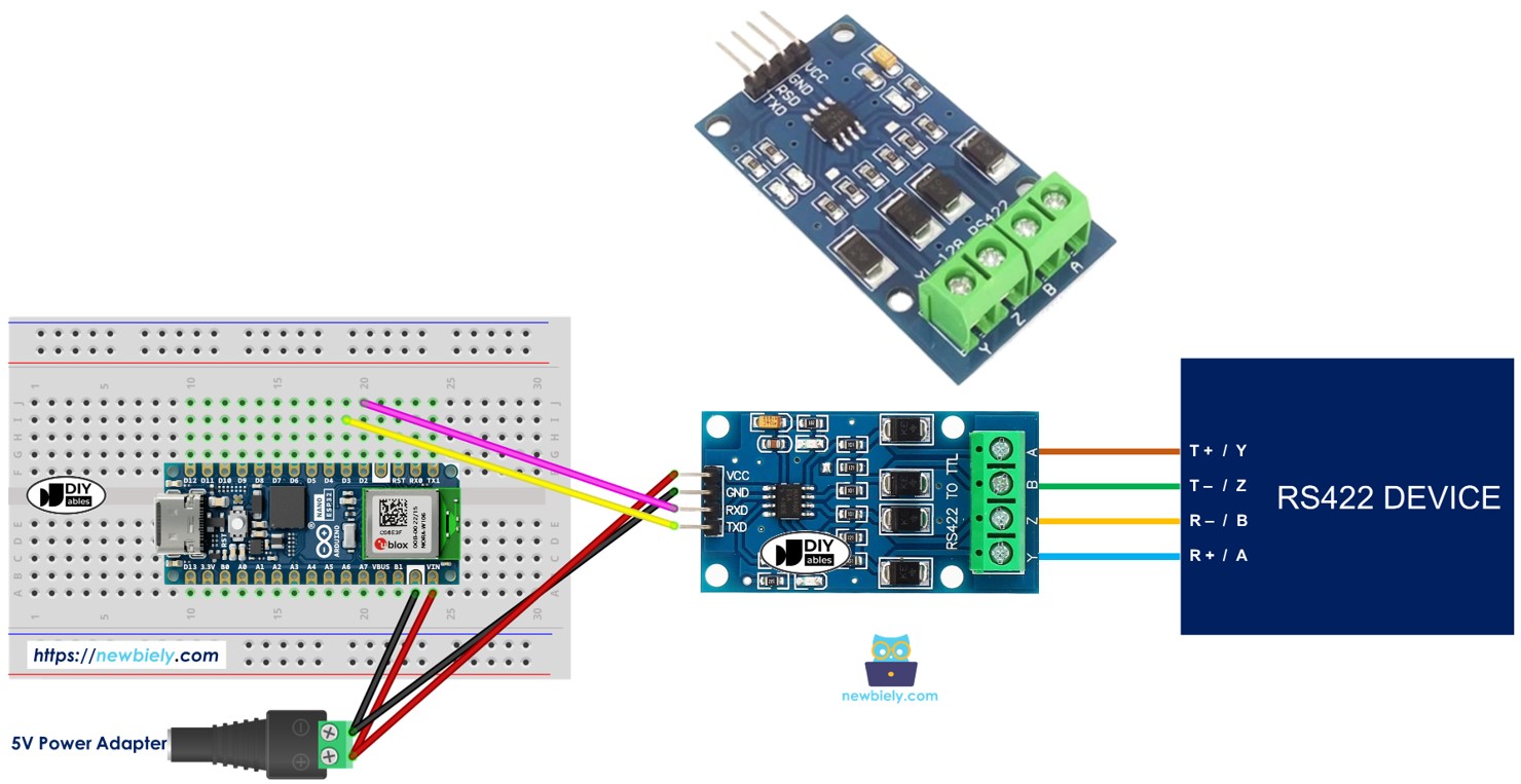 아두이노 나노 ESP32 RS422