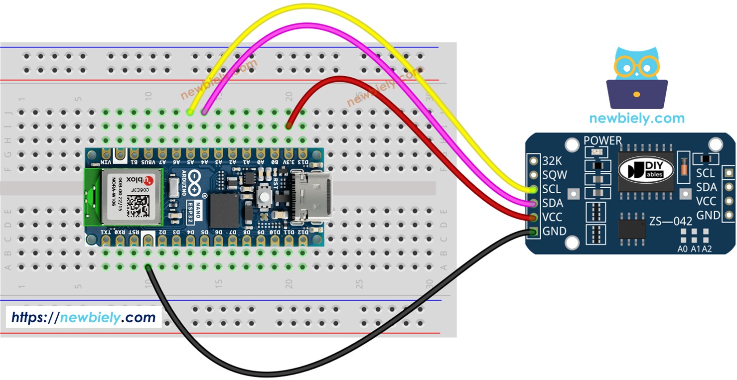 아두이노 나노 esp32 실시간 시계