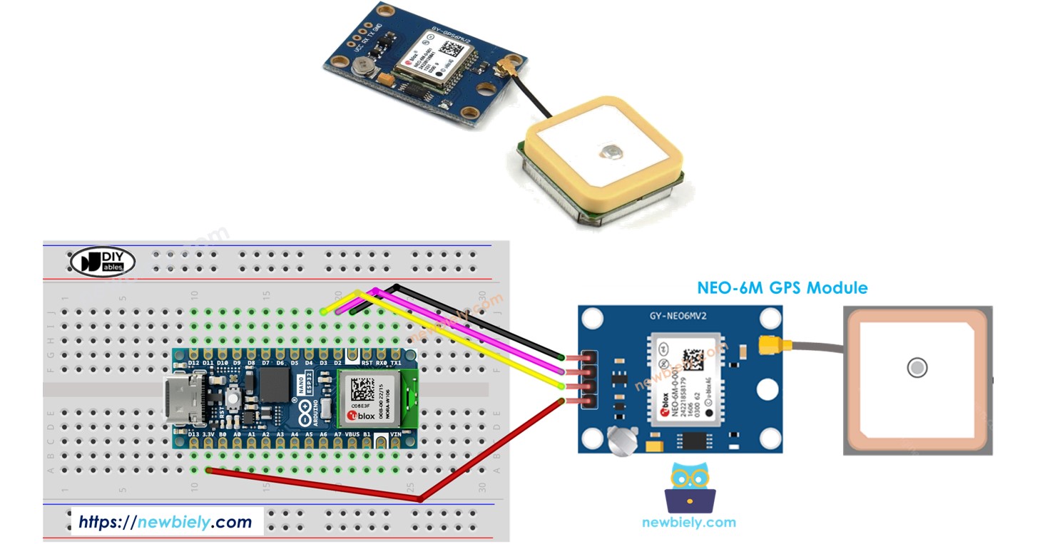 아두이노 나노 esp32 GPS