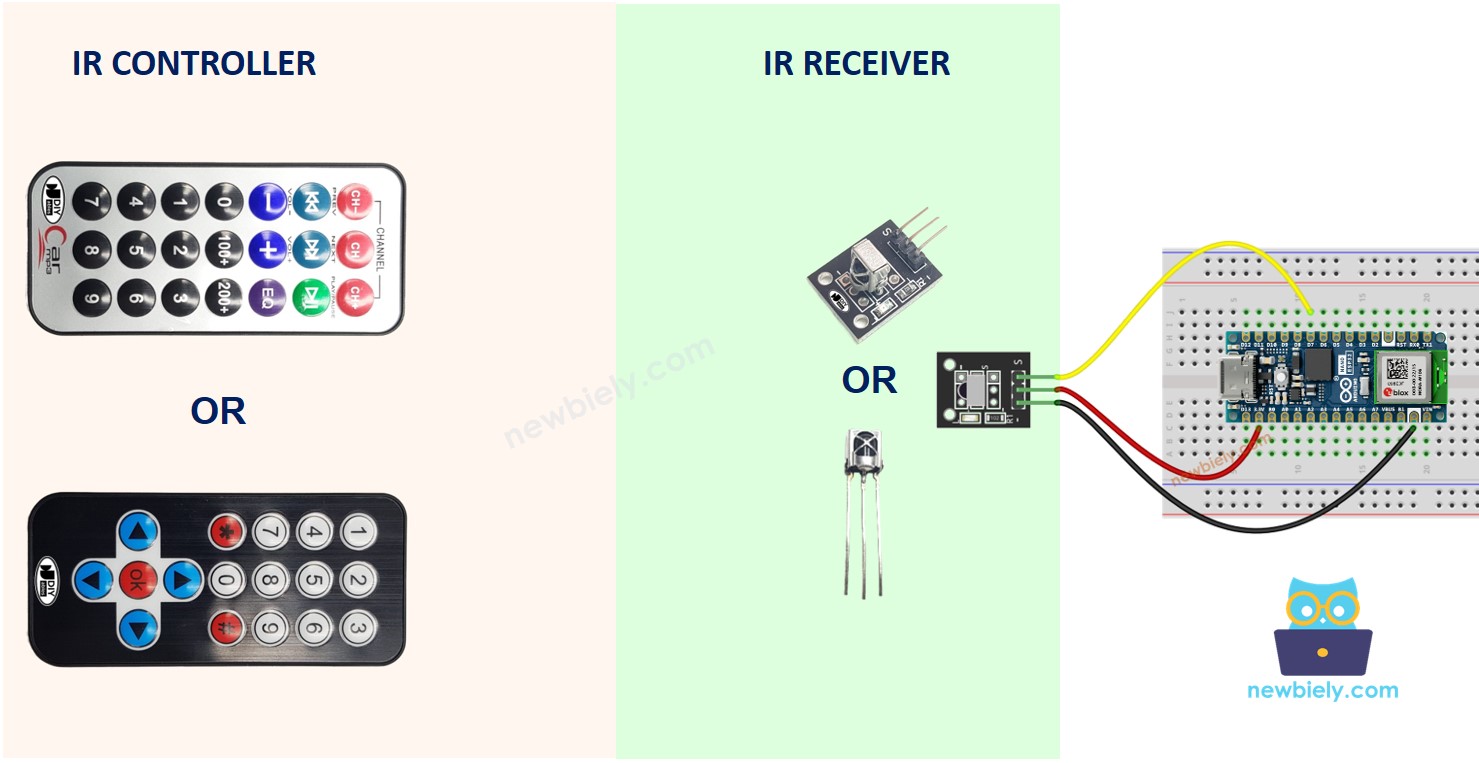 아두이노 나노 esp32 적외선