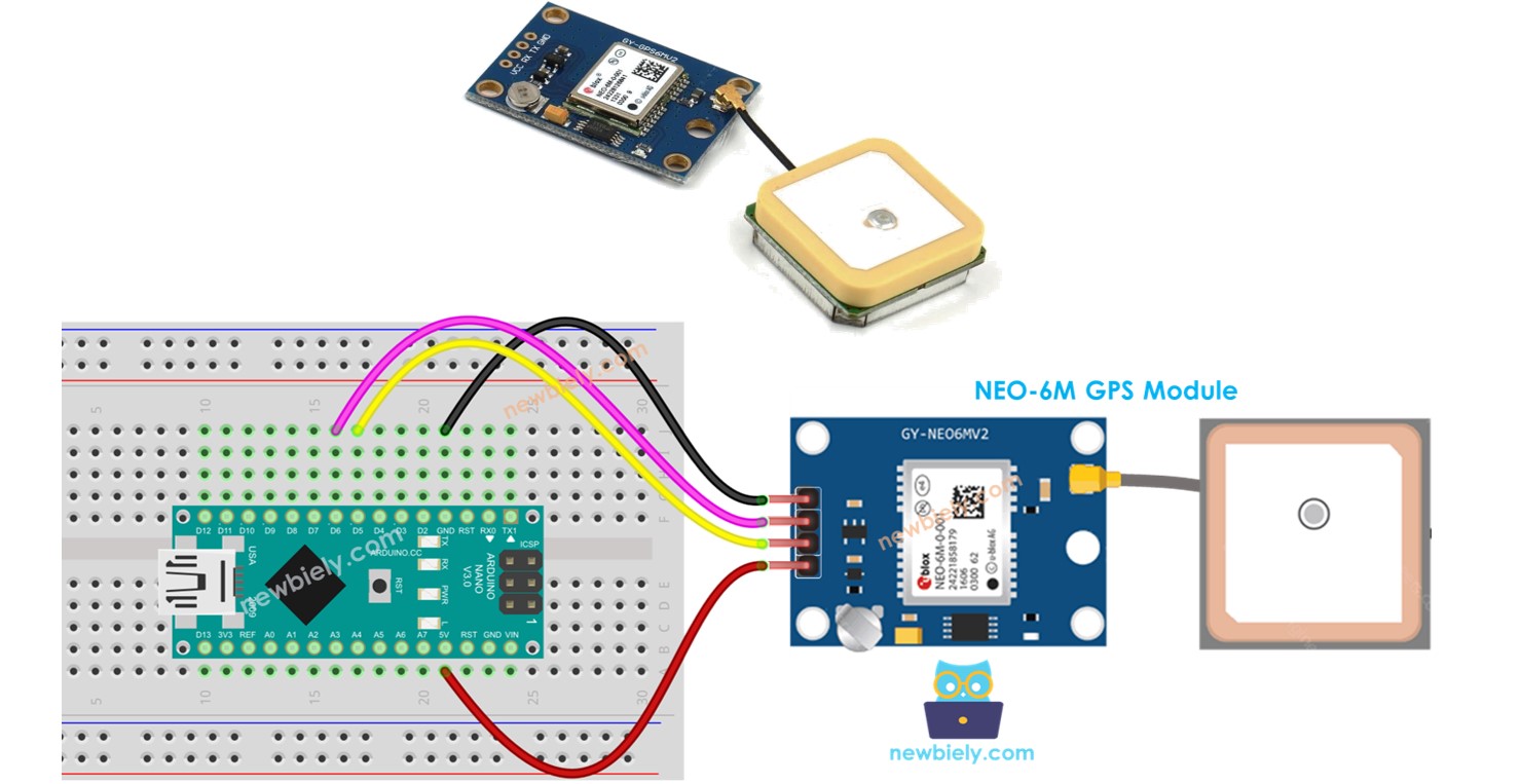 아두이노 나노 GPS