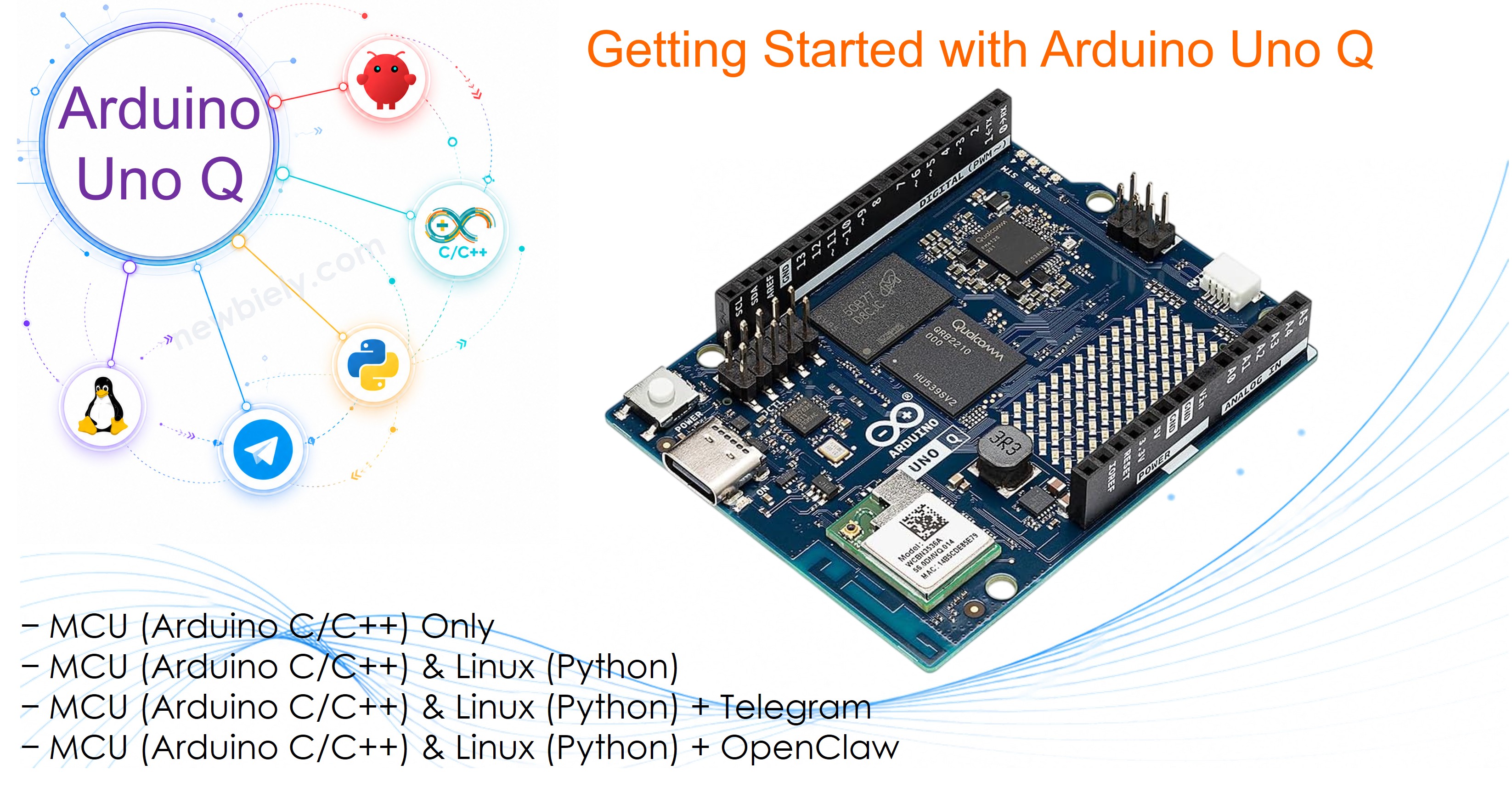 getting started with Arduino UNO Q