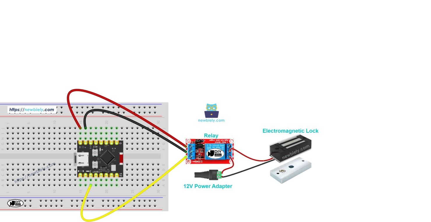ESP32 C3 Super Mini - 전자기 잠금