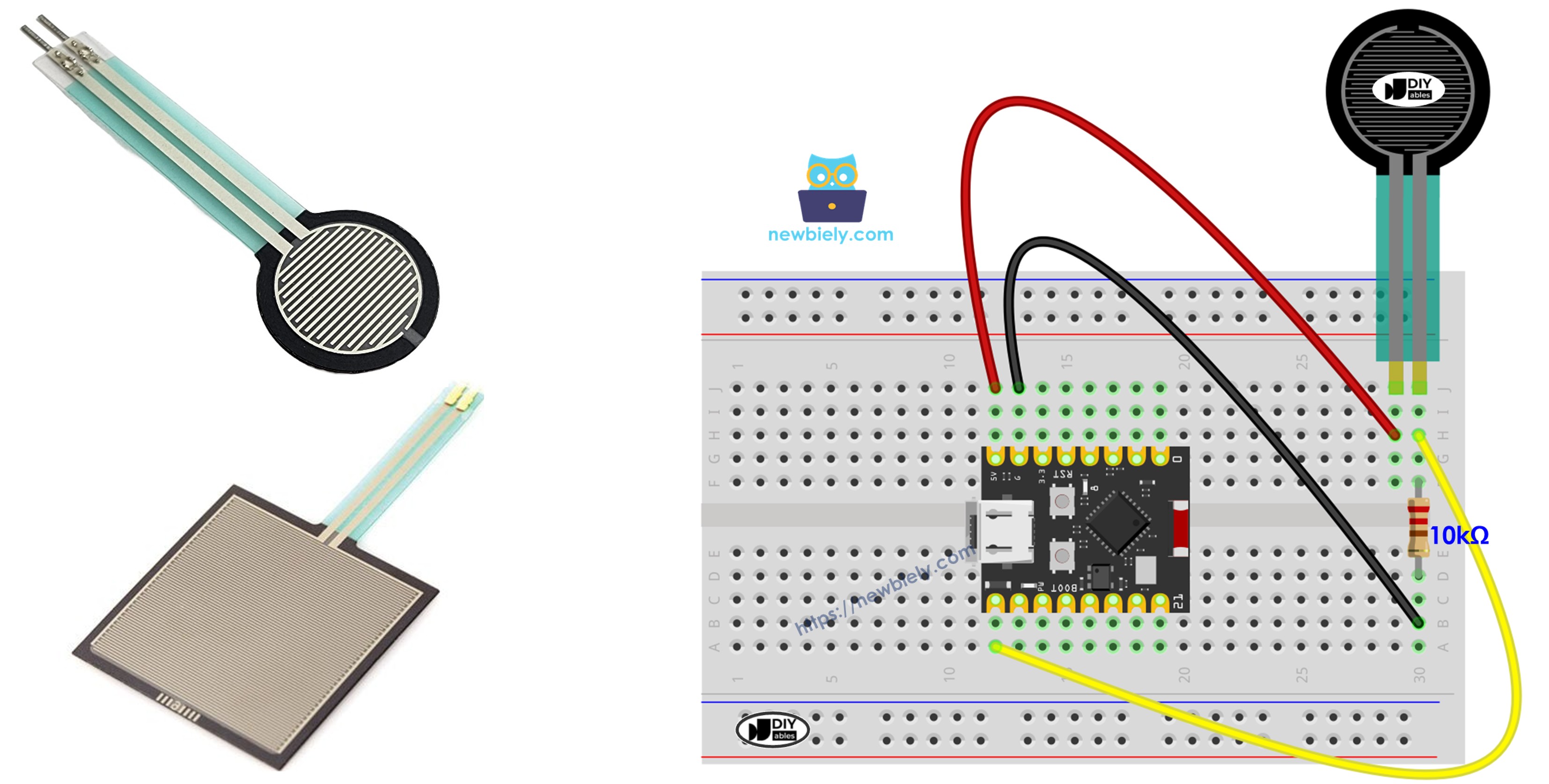 ESP32 C3 Super Mini - 힘 센서