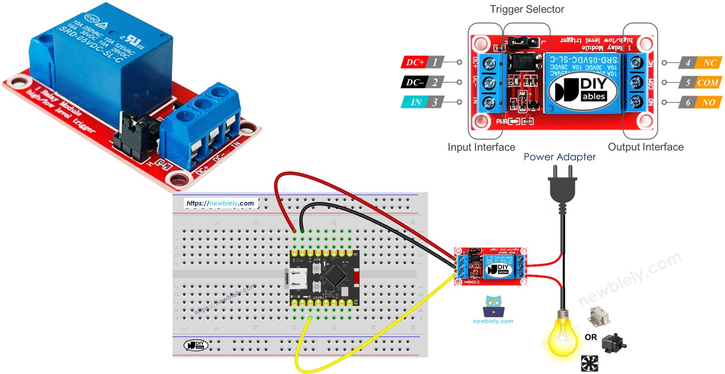 ESP32 C3 Super Mini 릴레이