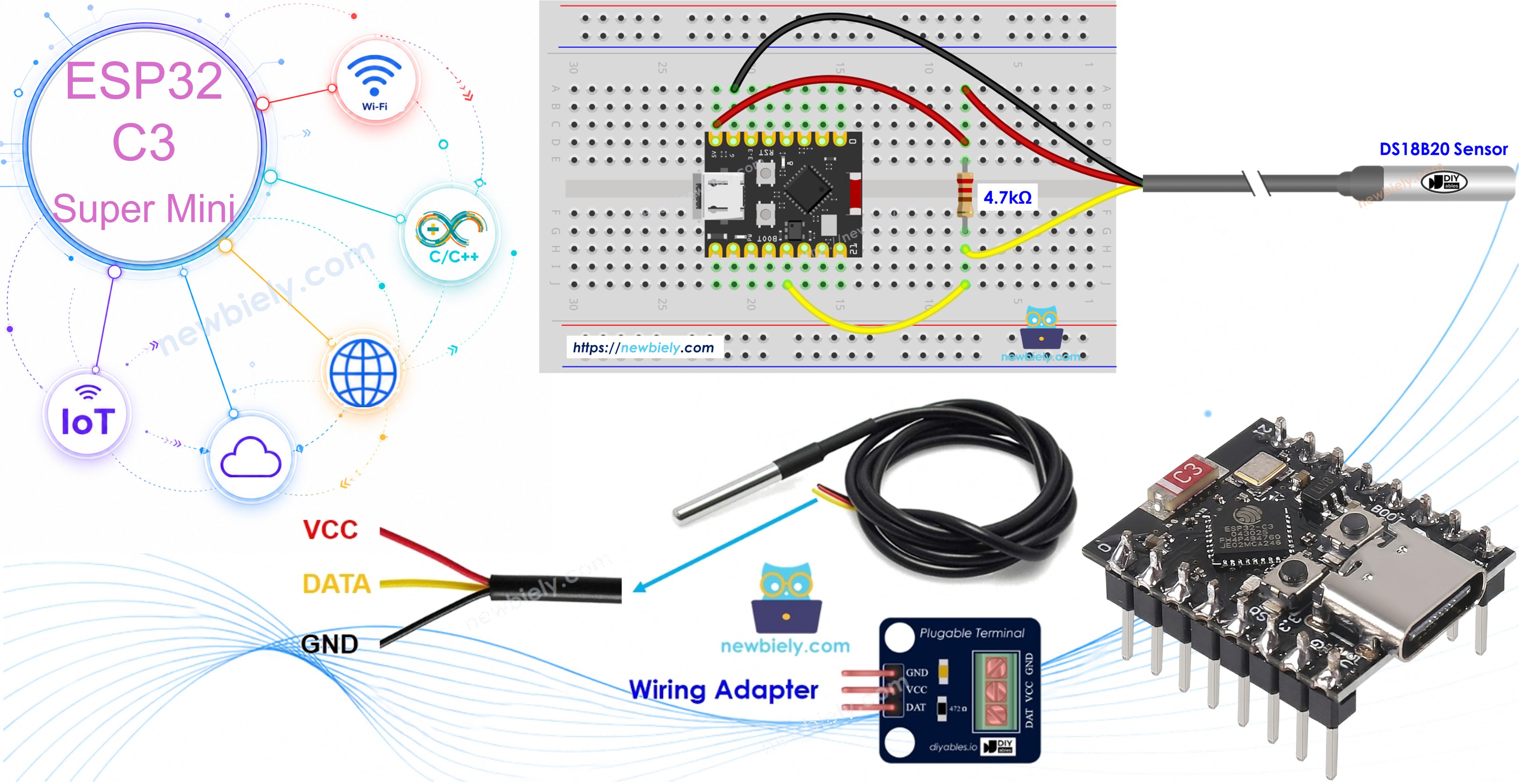 ESP32 C3 Super Mini - 온도 센서
