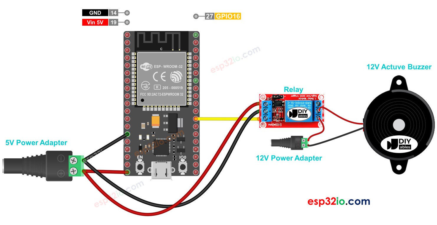 ESP32 부저