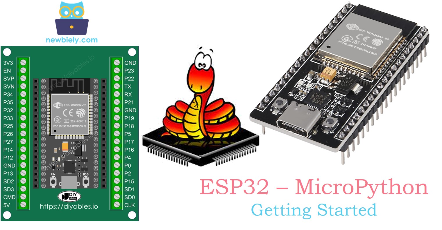 ESP32와 micropython 시작하기