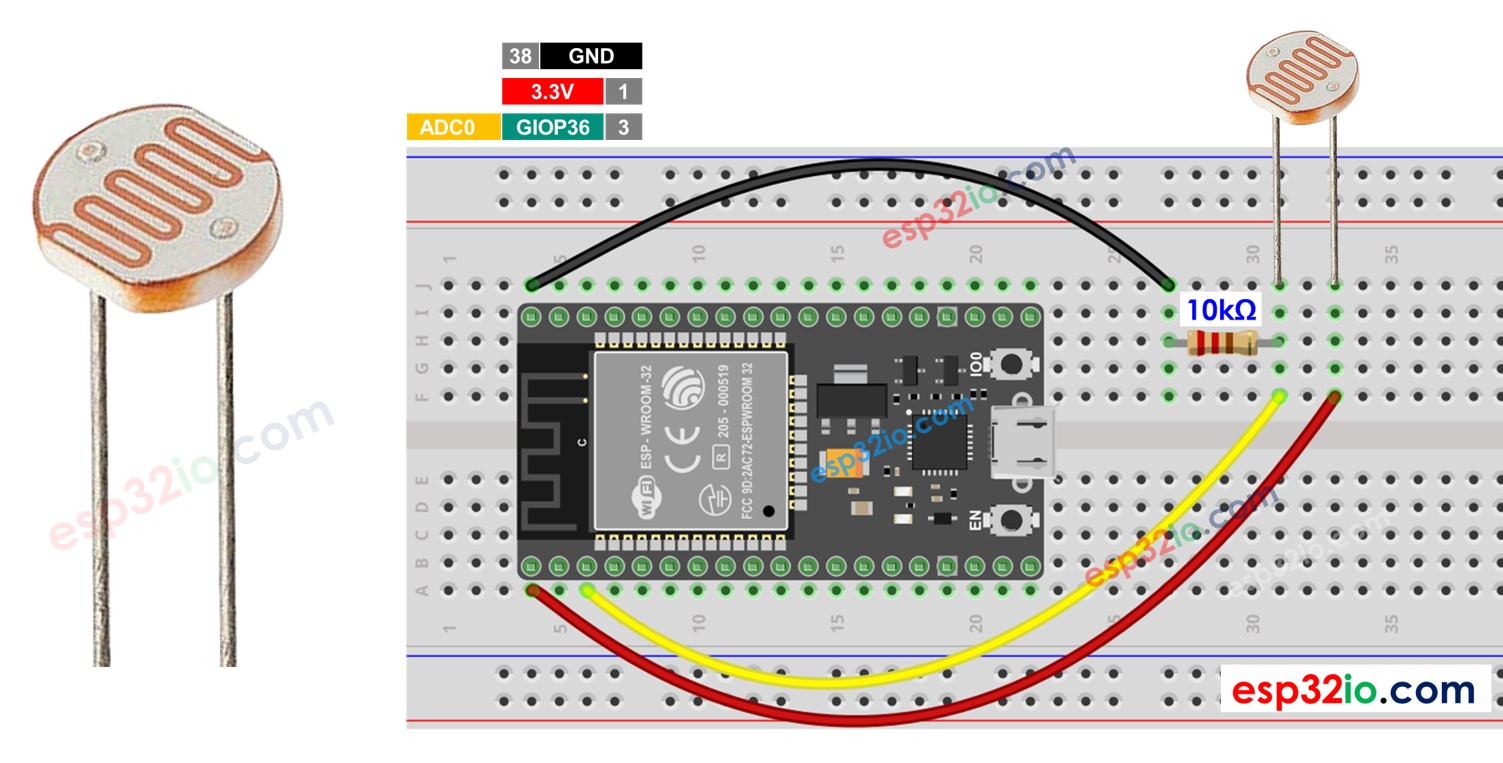 ESP32 광 센서