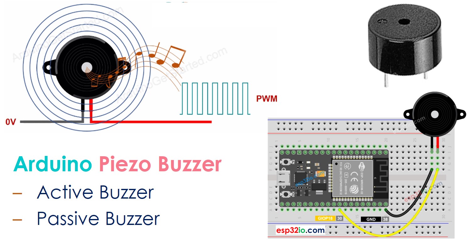 ESP32 피에조 부저