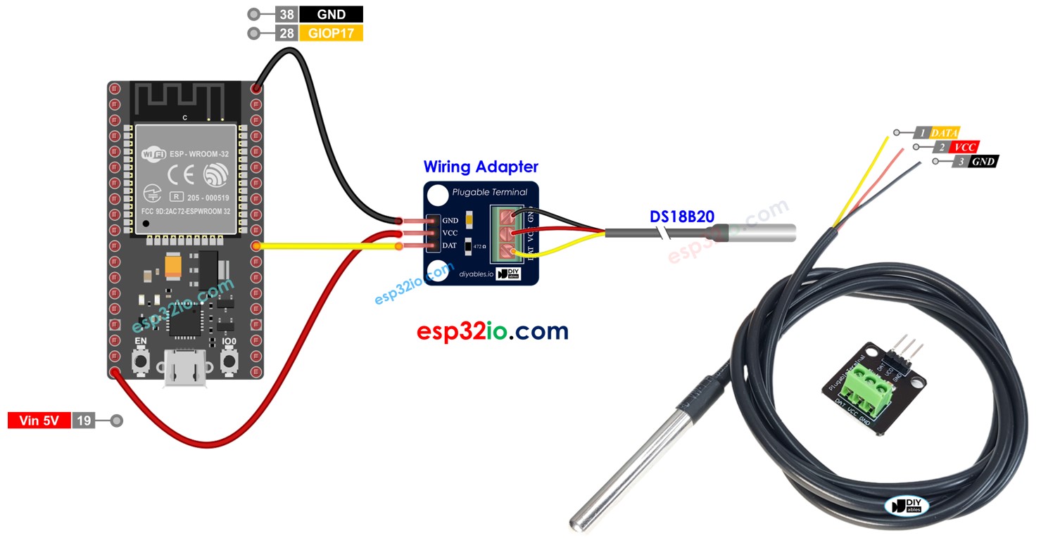 ESP32 온도 센서