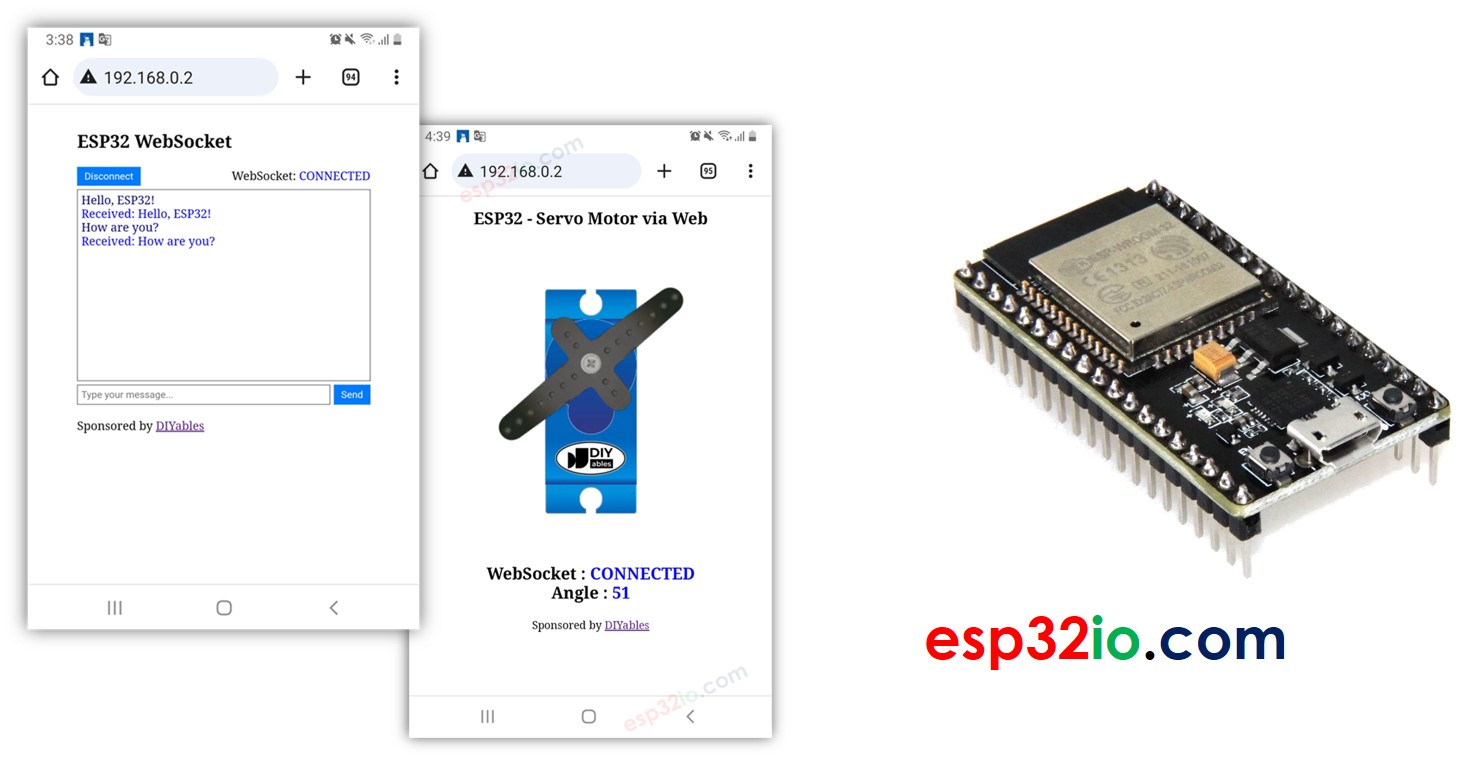 ESP32 websocket