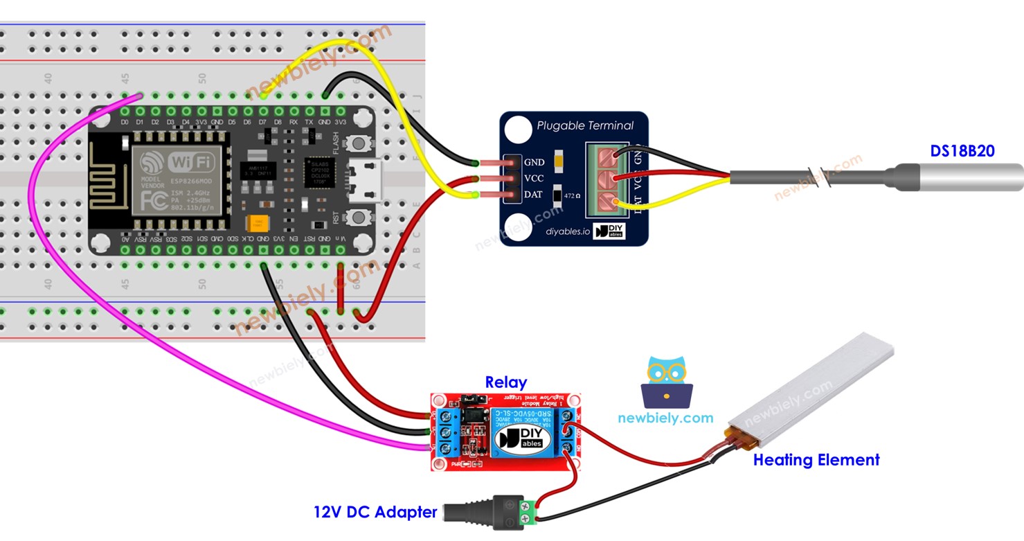 ๋๋ฐฉ ์์คํ
Circuit Diagram