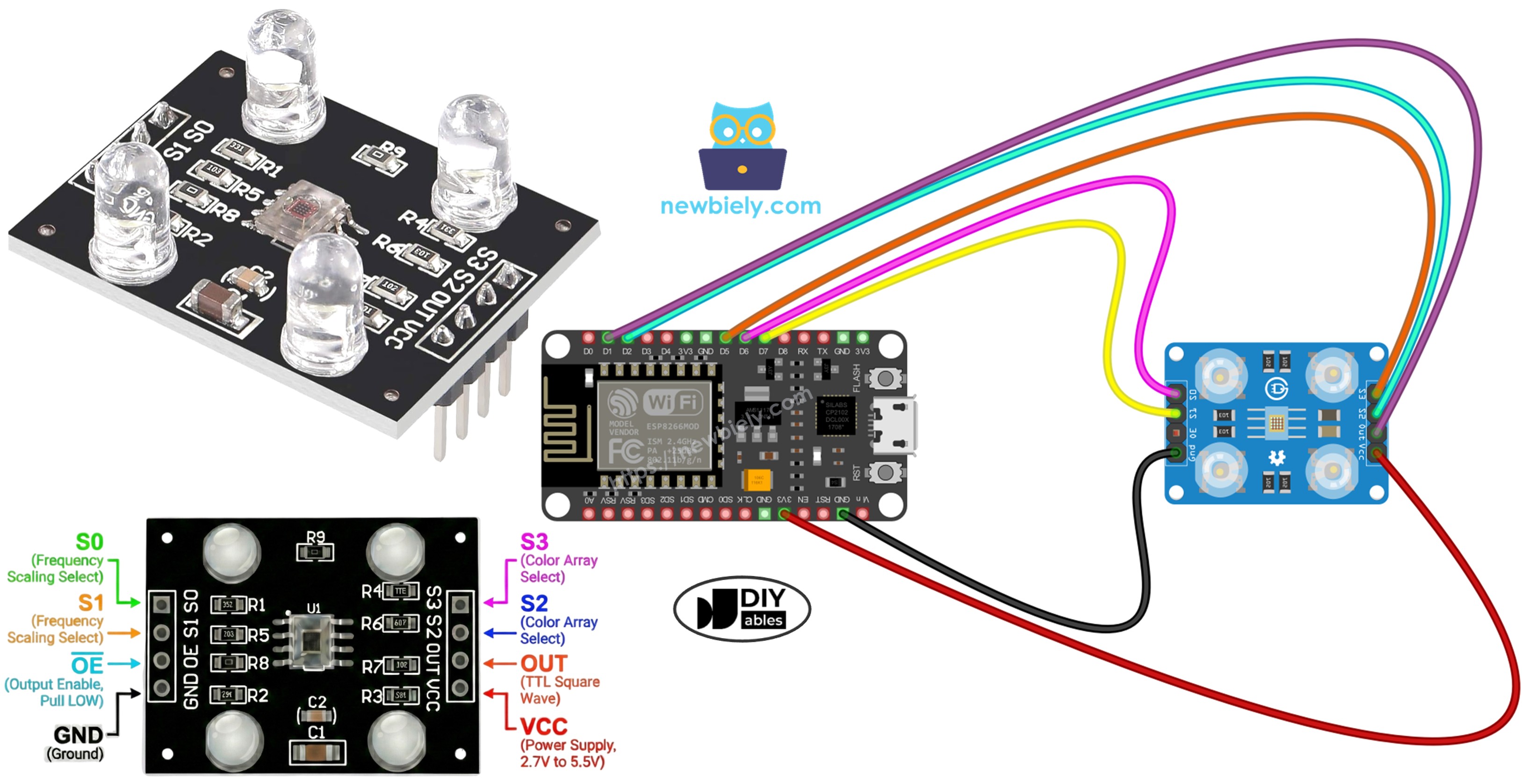 ESP8266 컬러 센서