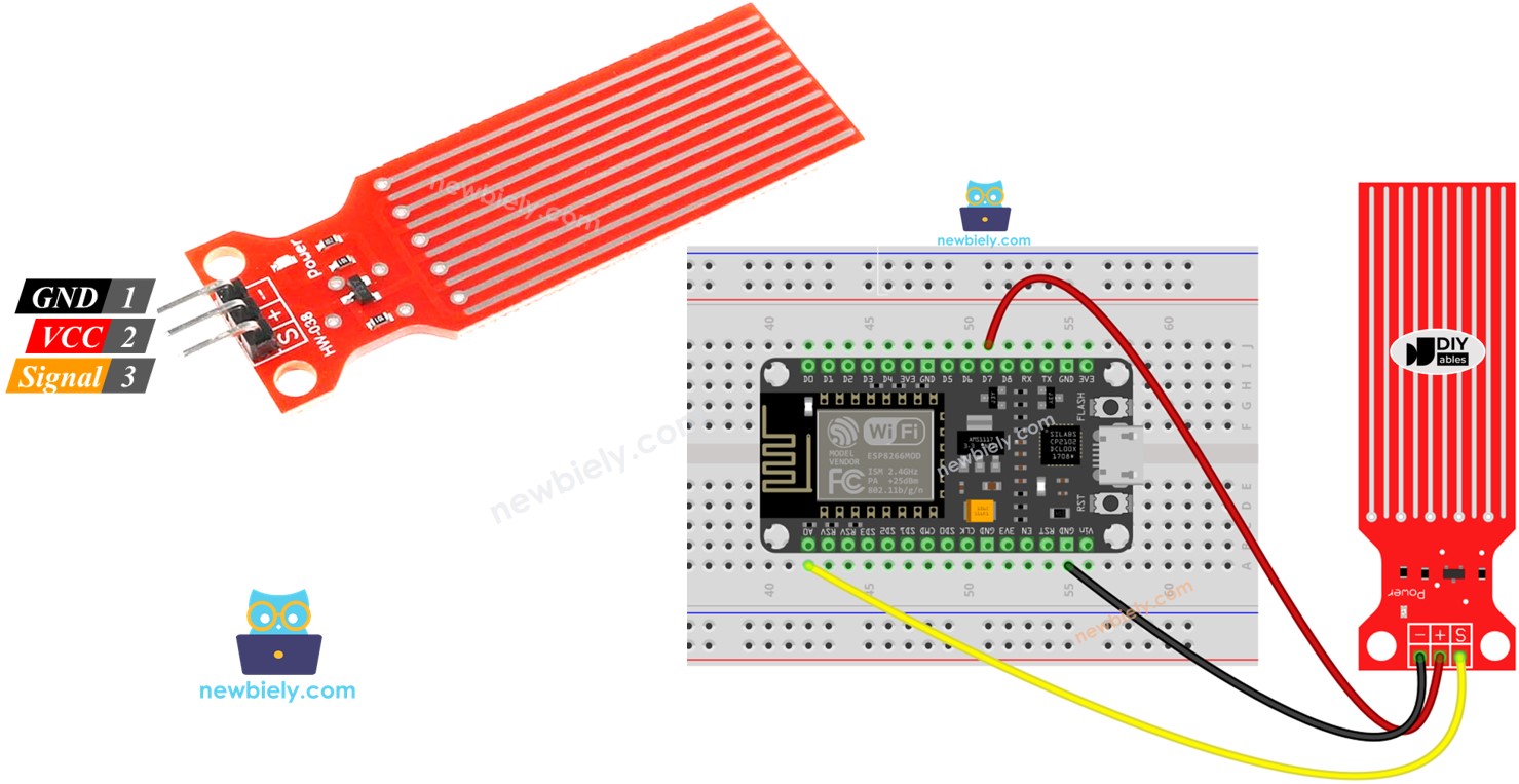 ESP8266 물/액체