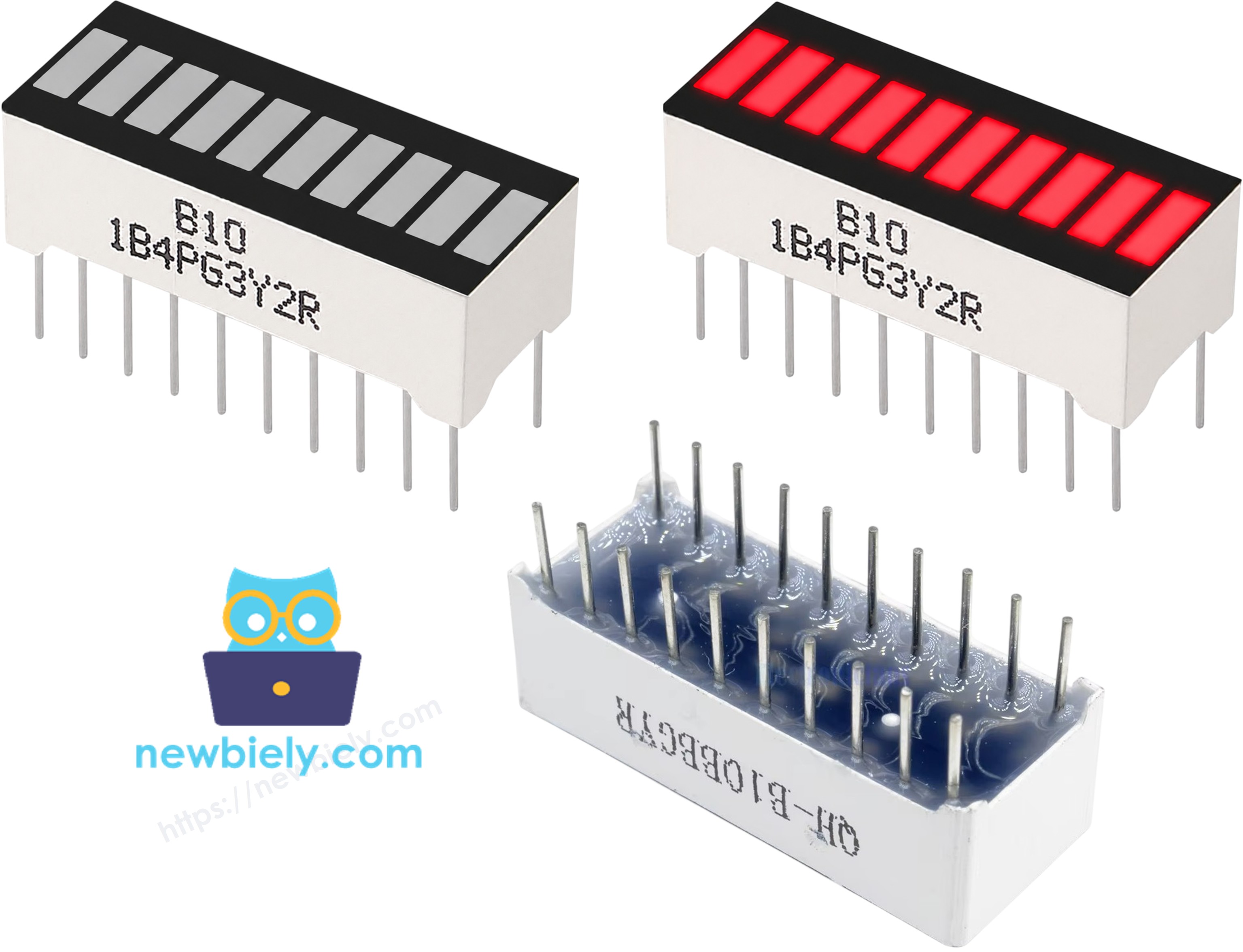 10세그먼트 LED 바 그래프 핀아웃