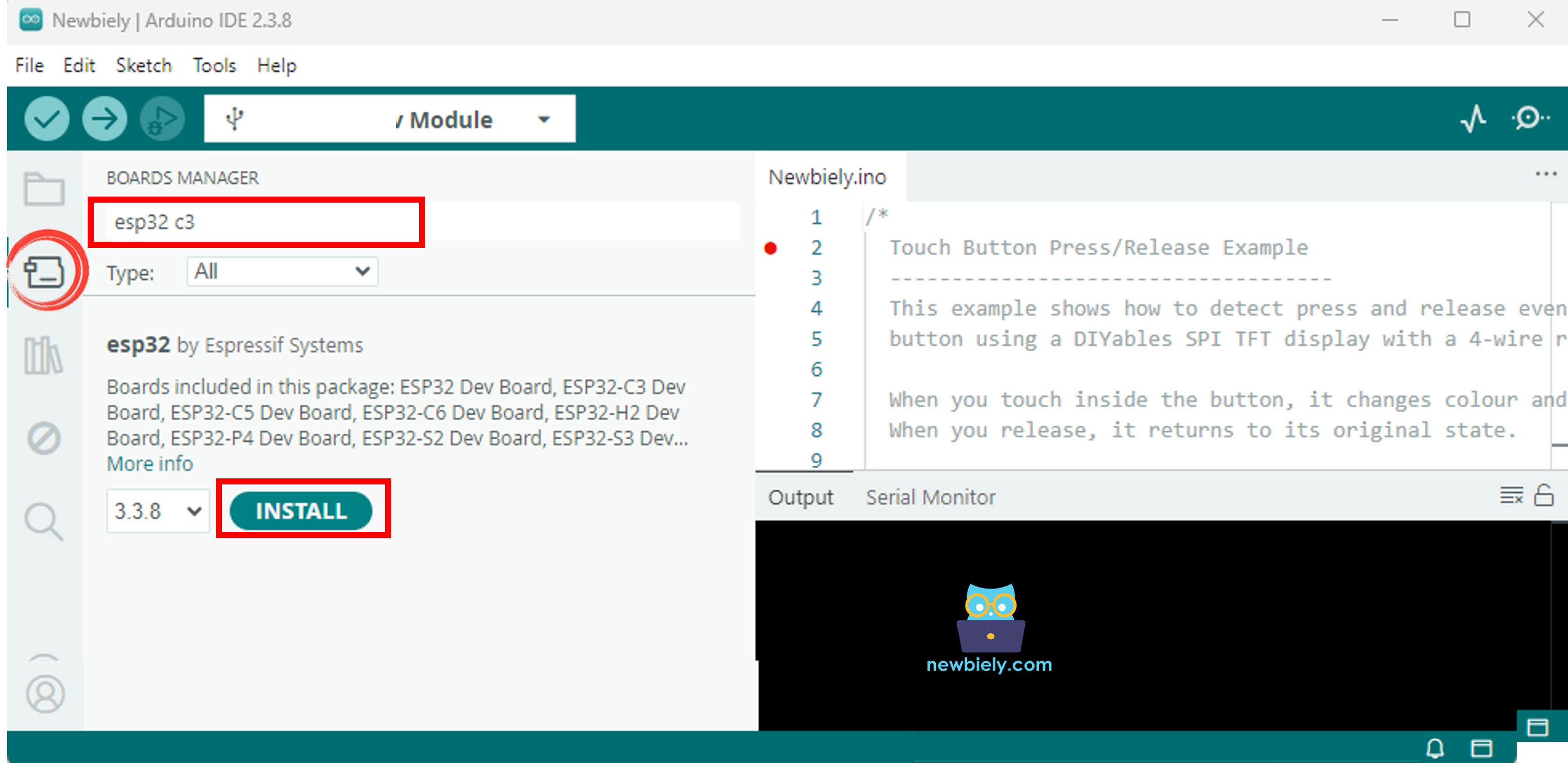 아두이노 ide - ESP32 c3 슈퍼 미니 설치 방법