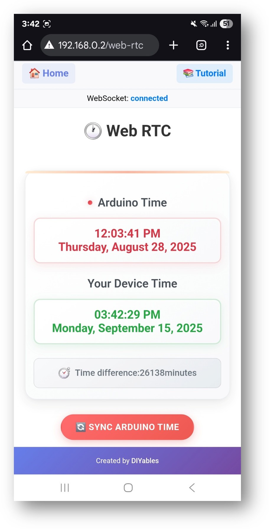 아두이노 우노 R4 diyables 웹앱 webrtc 앱