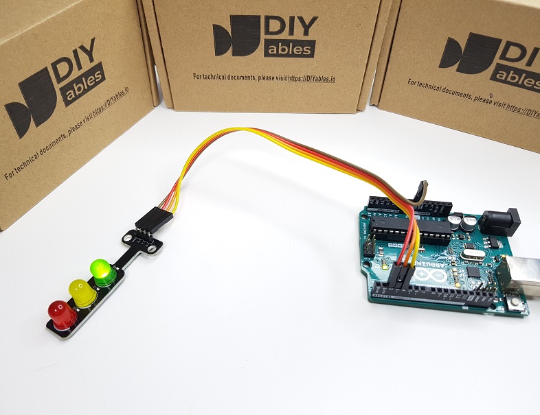 Arduino traffic light module