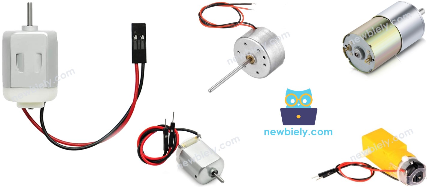 DC Motor pinout