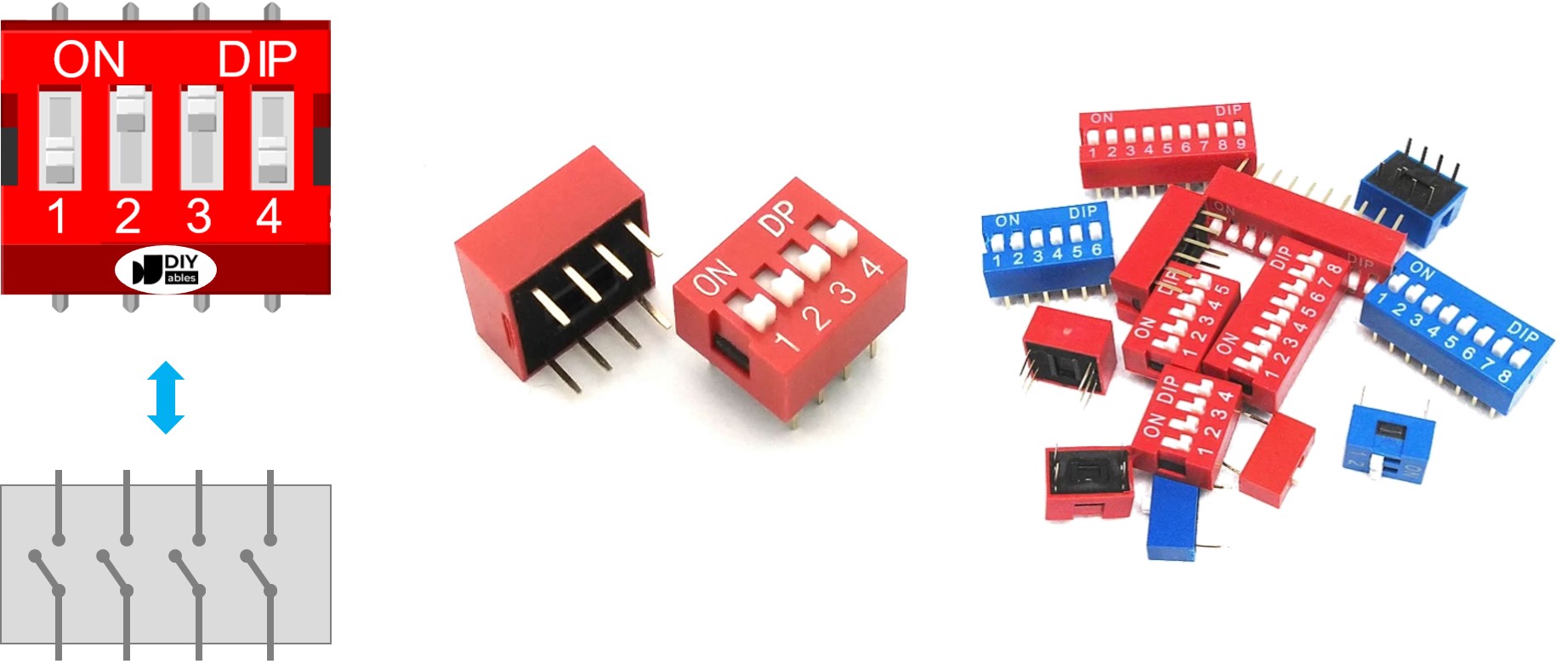 dip switch 사용법 핀아웃