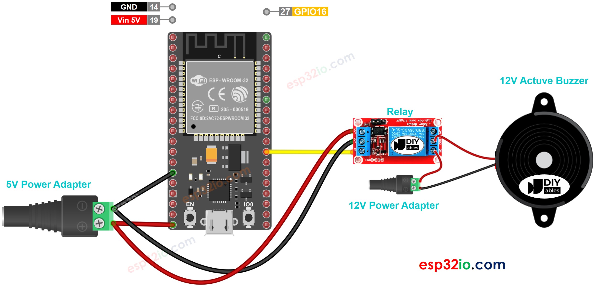 ESP32 부저