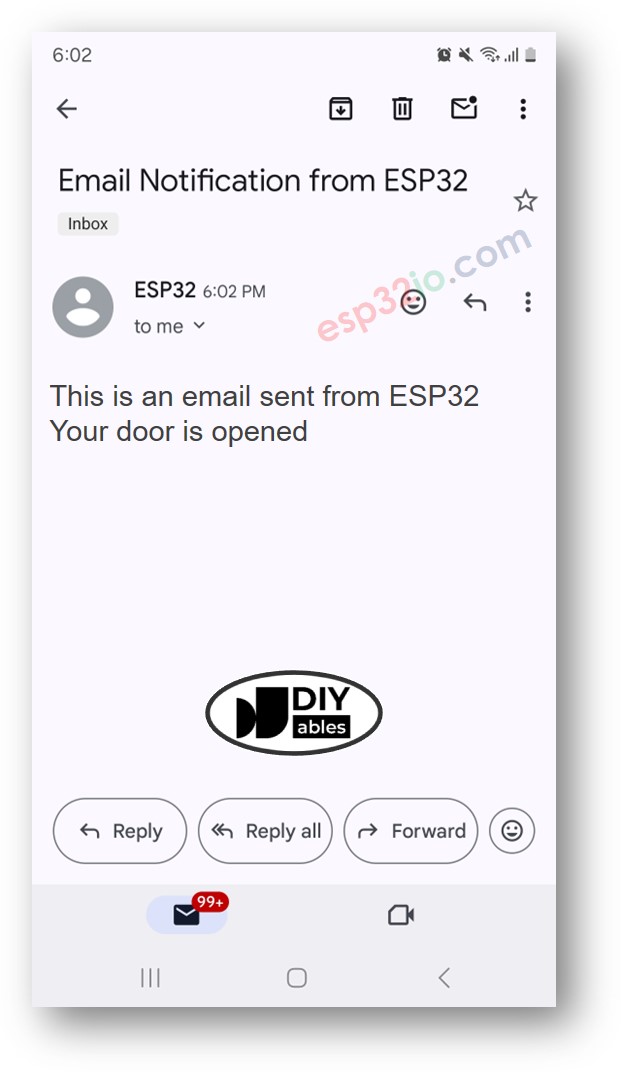 ESP32 도어 센서 이메일