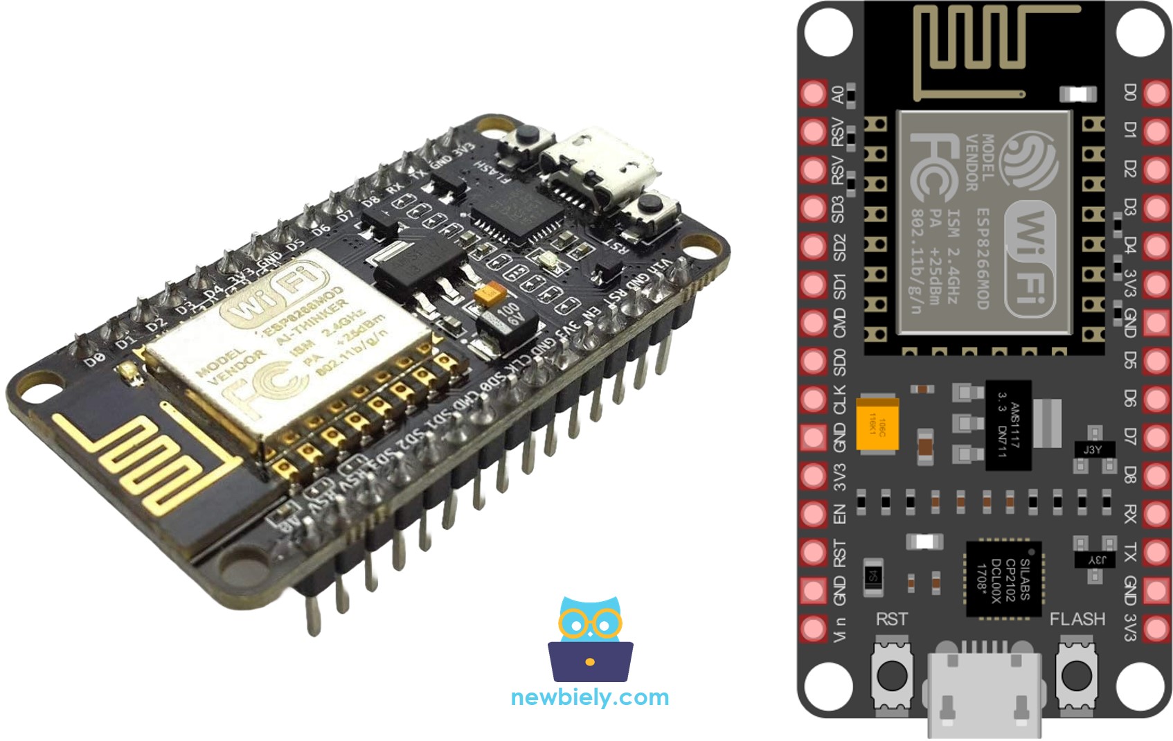 esp8266 nodemcu dev board