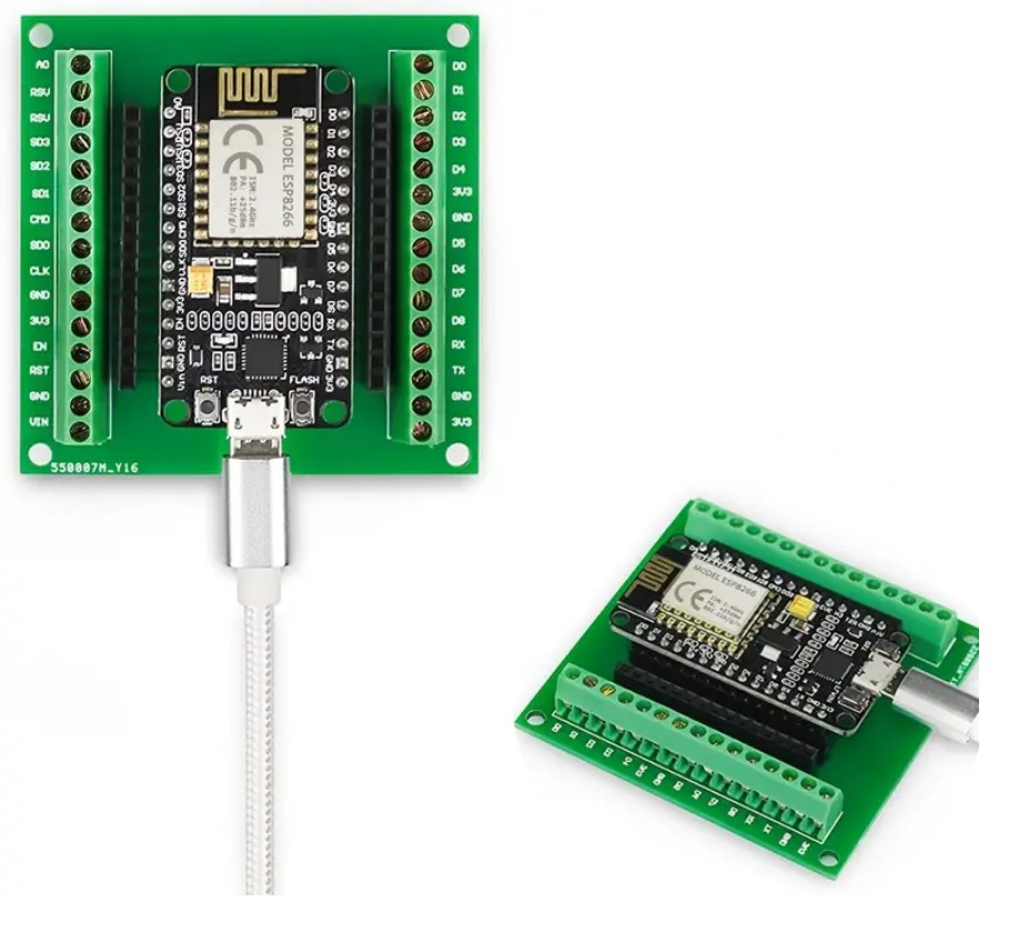 esp8266 screw terminal board