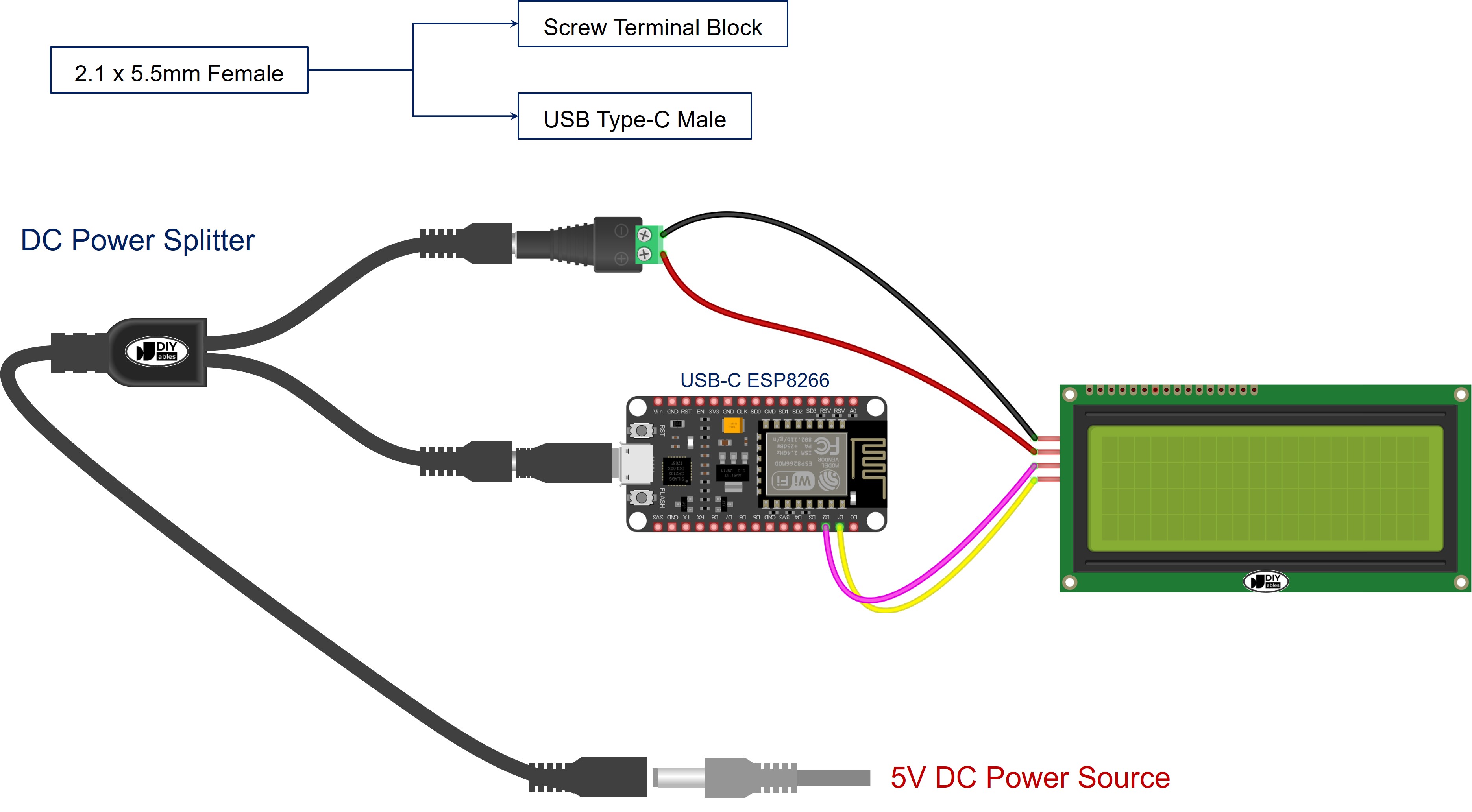 ESP8266 NodeMCU에 전원을 공급하는 방법