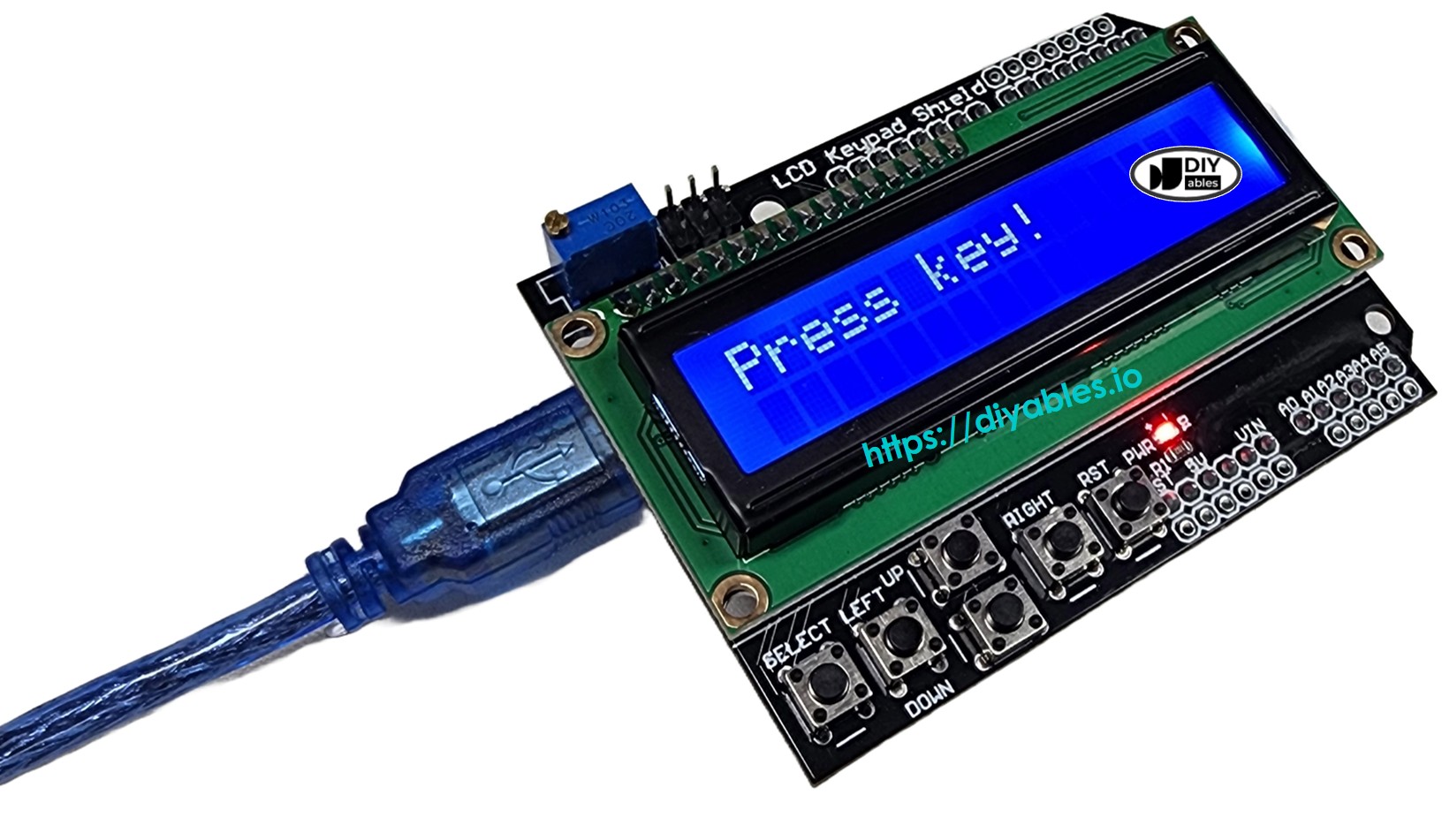 lcd 키패드 쉴드 핀아웃