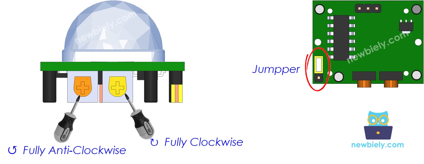 esp8266 motion sensor initial setting