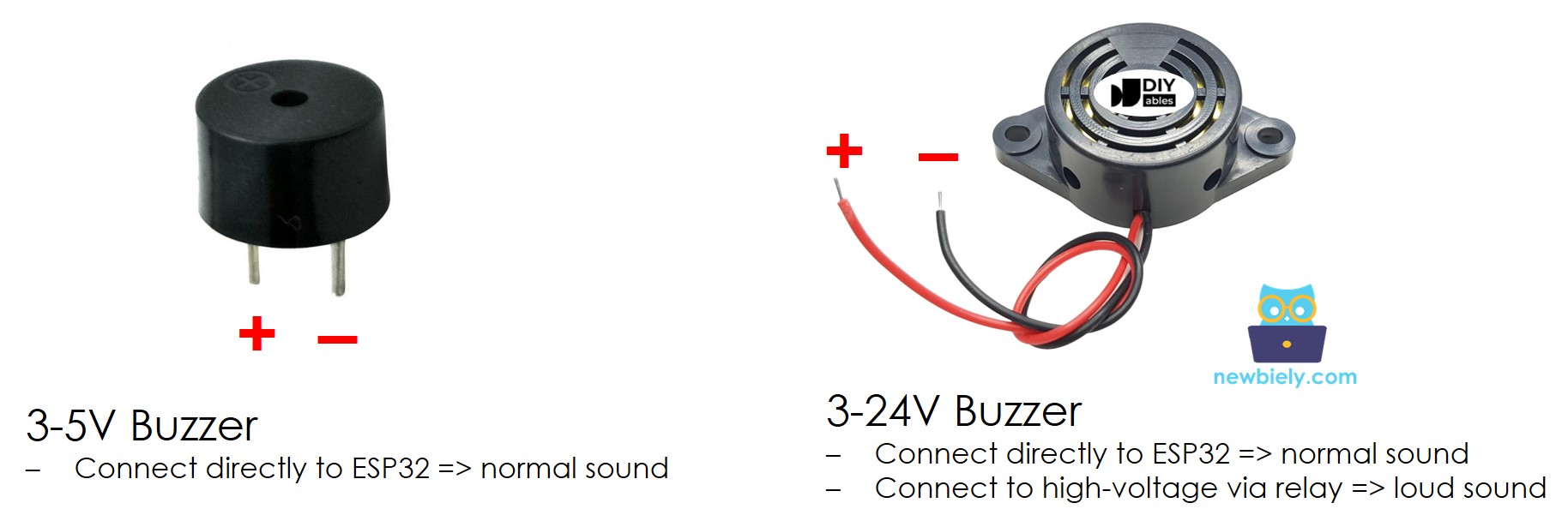 Piezo Buzzer pinout