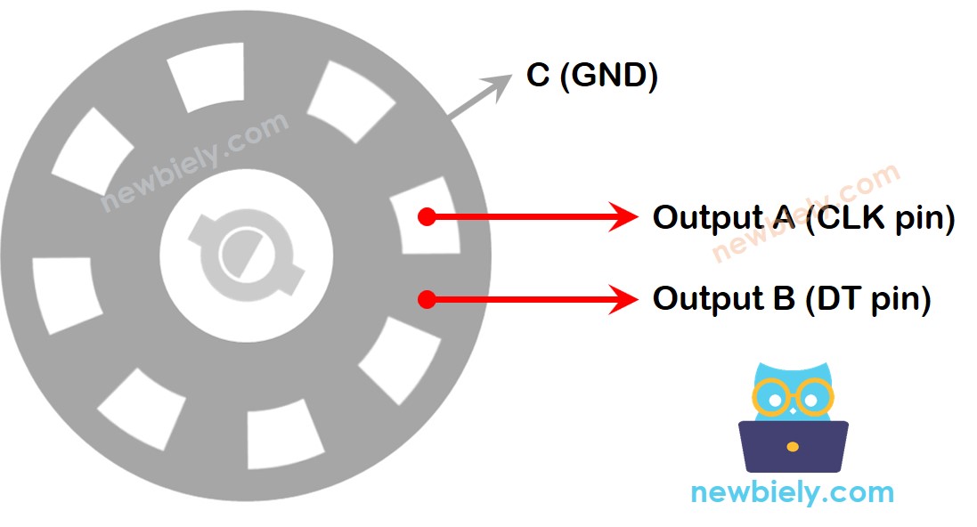 rotary encoder output