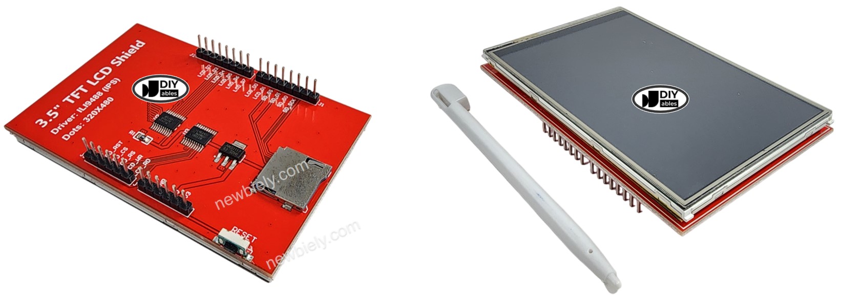 tft lcd 터치 디스플레이 핀아웃