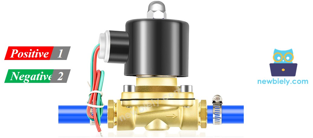 ESP32 Water/Liquid Valve Pinout